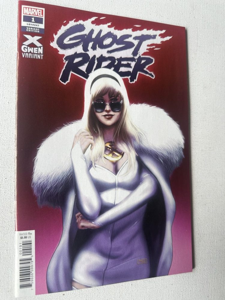 Ghost Rider 1 Variant X-Gwen Cover By Taurin Clarke (2022 Series / Marvel) - Image 4