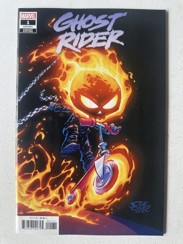 Ghost Rider 1 Variant Cover By Skottie Young (2022 Series / Marvel)