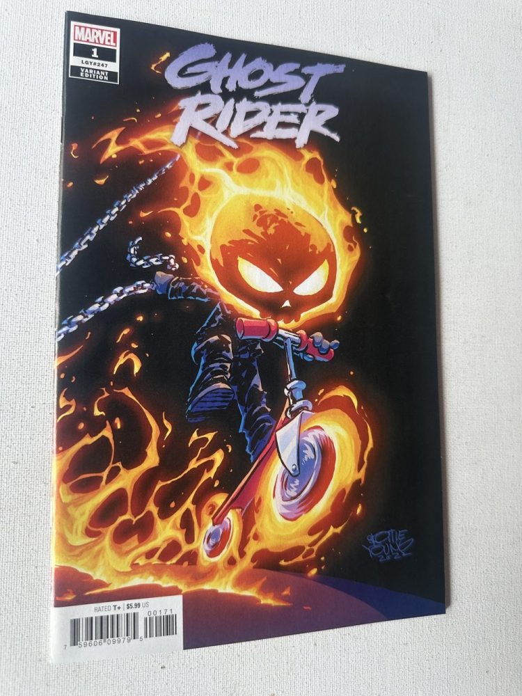 Ghost Rider 1 Variant Cover By Skottie Young (2022 Series / Marvel) - Image 4