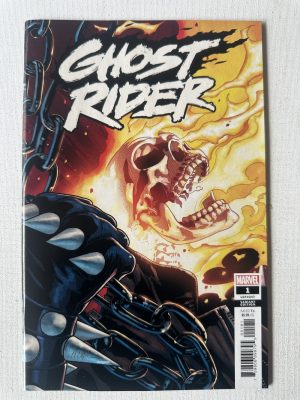 Ghost Rider 1 Variant Cover By Salvador Larroca (2022 Series / Marvel)