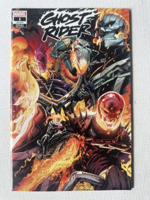 Ghost Rider 1 Variant Wrab Around Cover By Ryan Stegman (2022 Series / Marvel)