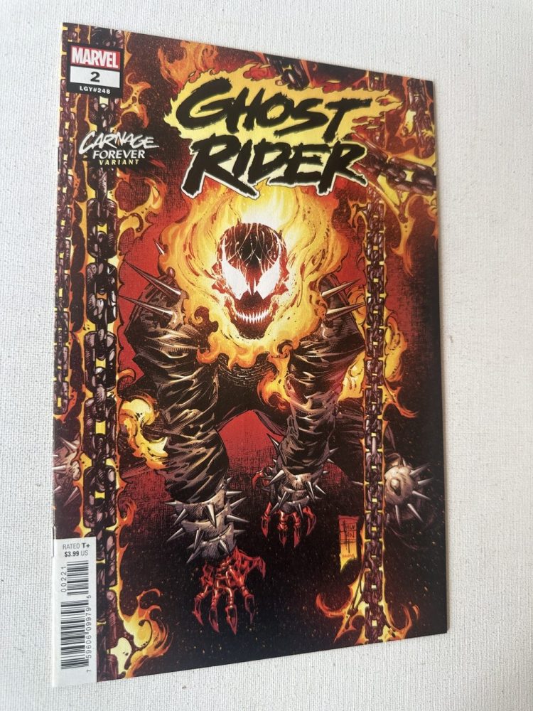 Ghost Rider 2 Variant Carnage Forever Cover By Philip Tan (2022 Series / Marvel) - Image 4