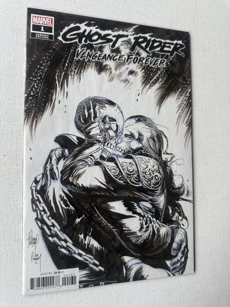 Ghost Rider Vengeance Forever 1-Shot Variant Cover By Adam Kubert (2022 Series / Marvel) - Image 4