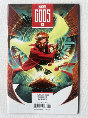 G.O.D.S. 1 Regular Cover By Mateus Manhanini (2022 Series / Marvel)