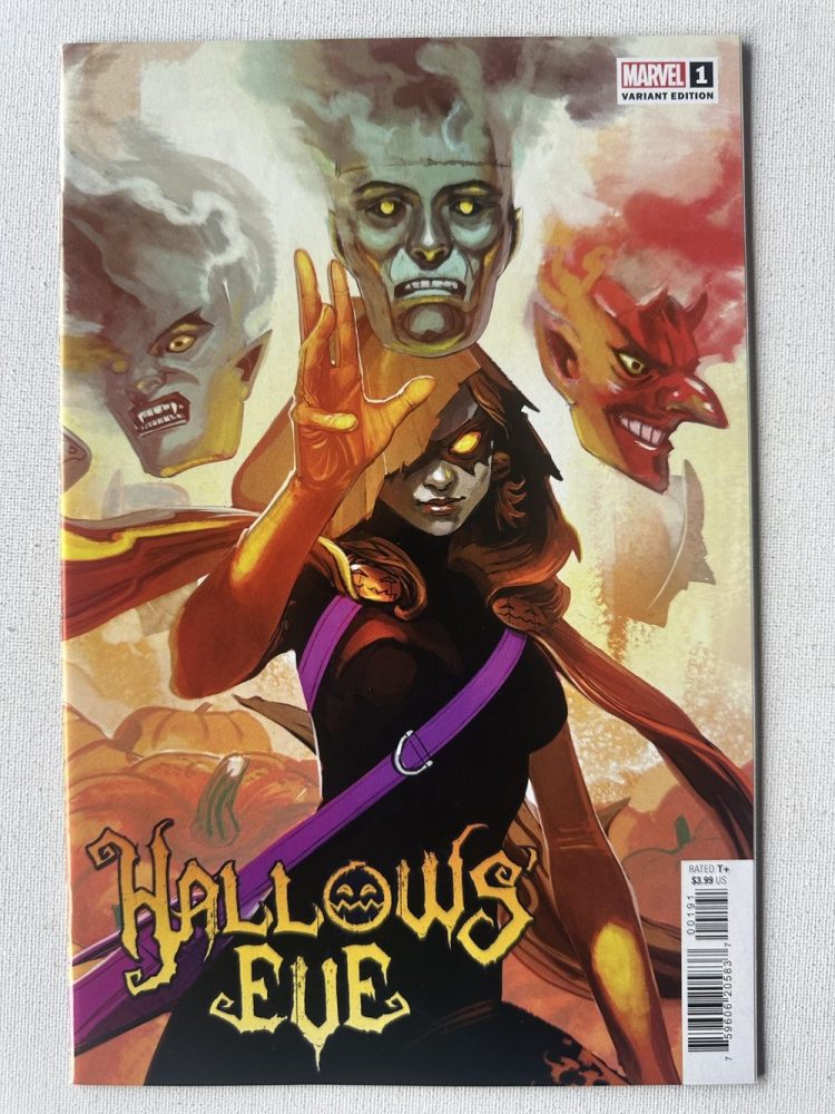 Hallows' Eve 1 Variant Cover By Stephanie Hans (20232 Series / Marvel)