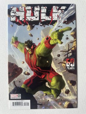 Hulk 6 (LGY 773) Variant Spider-Man Cover By Alex Garner (2022 Series / Marvel)