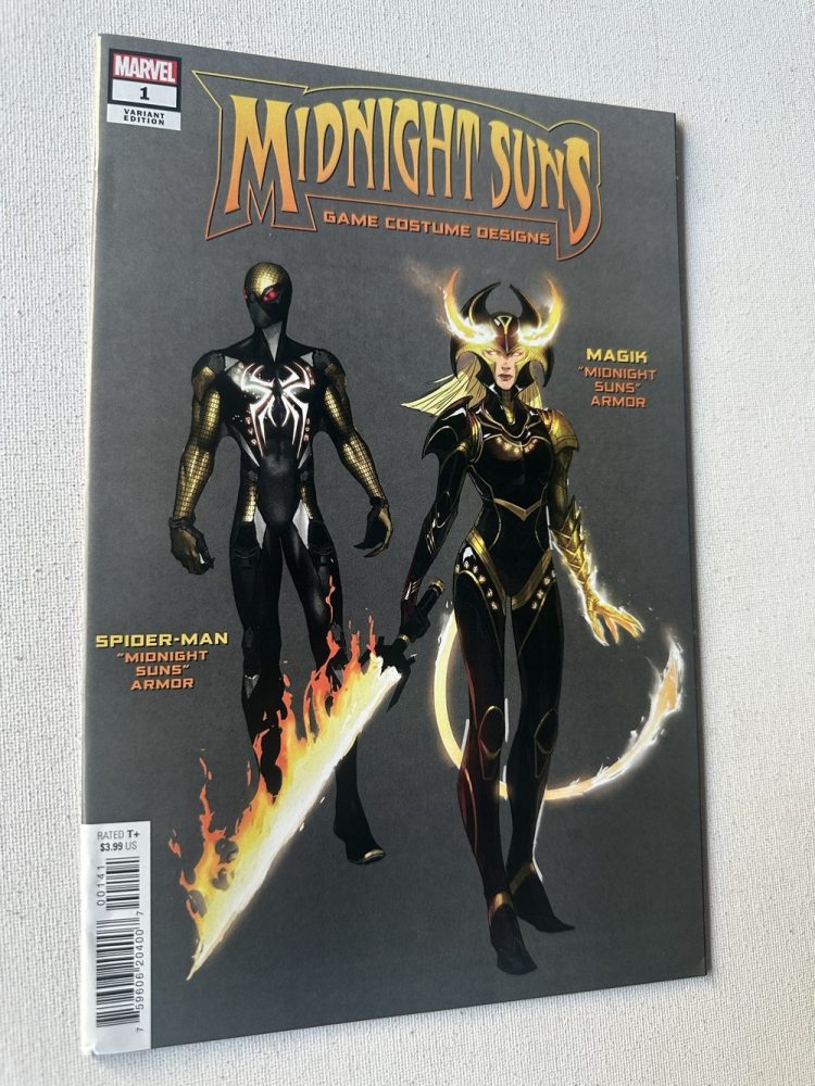 Midnight Suns 1 Variant Game Costume Designs Cover (2022 Series / Marvel) - Image 4