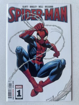Spider-Man 1 (LGY 157) Regular Cover By Mark Bagley (2022 Series / Marvel)
