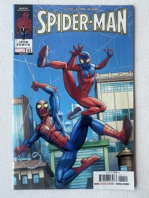 Spider-Man 11 (LGY 167) Regular Cover By Mark Bagley (2022 Series / Marvel)