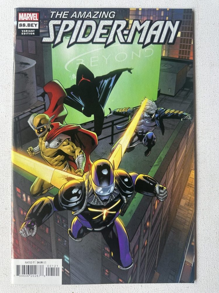 Amazing Spider-Man 88.Bey Variant Cover Jan Bazaldua (2018 6th Series / Marvel) Beyond Tie-In