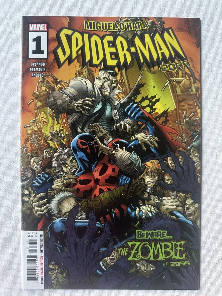 Miguel O'Hara Spider-Man 2099 1 Regular Cover By Nick Bradshaw (2024 Series / Marvel)
