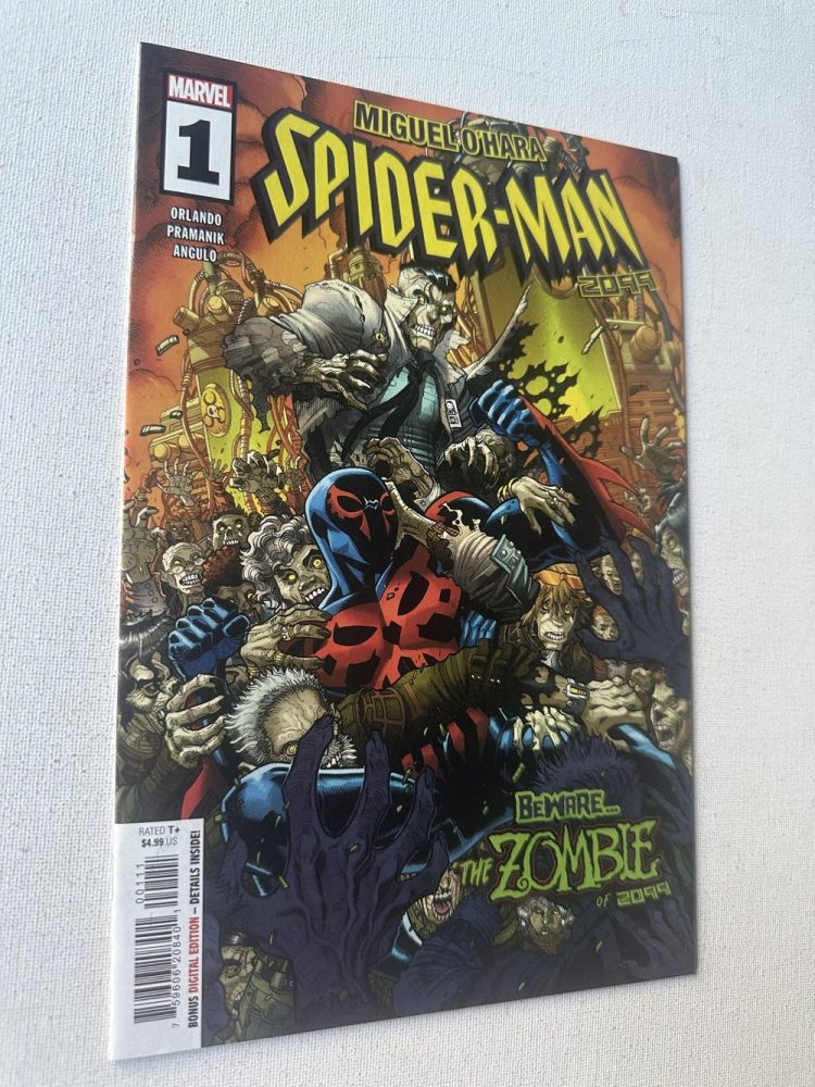 Miguel O'Hara Spider-Man 2099 1 Regular Cover By Nick Bradshaw (2024 Series / Marvel) - Image 4
