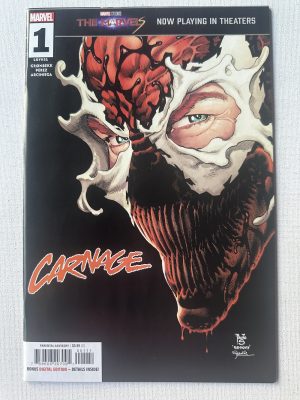 Carnage 1 Regular Cover By Paulo Siqueira (2024 Series / Marvel)