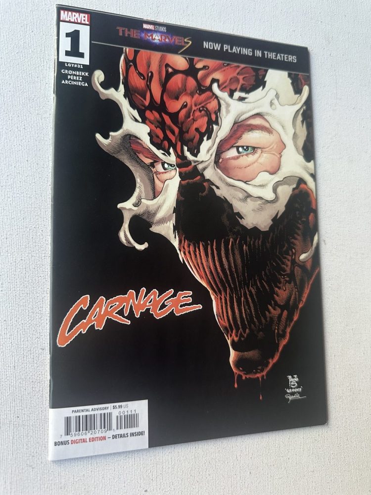 Carnage 1 Regular Cover By Paulo Siqueira (2024 Series / Marvel) - Image 4