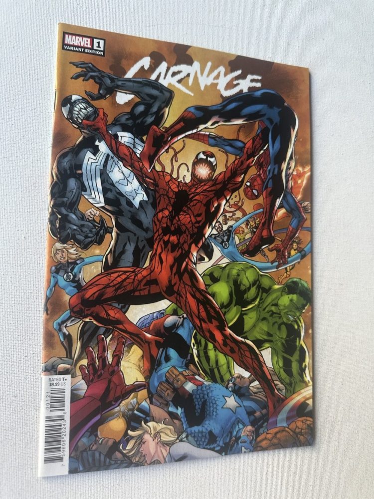Carnage 1 Variant Cover By Bryan Hitch (2022 Series / Marvel) - FBI-Comics