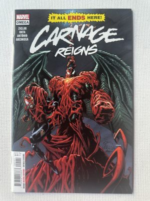 Carnage: Reigns Omega 1-Shot Regular Cover By Ryan Stegman (2023 Series / Marvel)