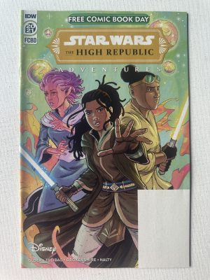 Star Wars: The High Republic Adventures 0 FCBD Cover By Nick Brokenshire. (2021 Series / IDW)