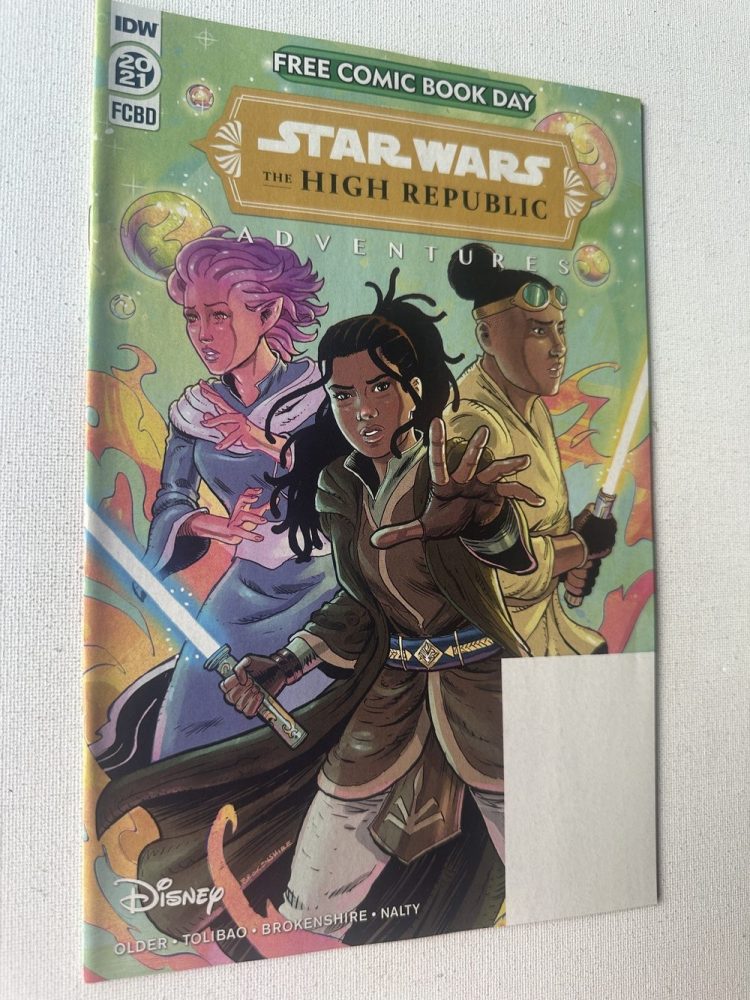 Star Wars: The High Republic Adventures 0 FCBD Cover By Nick Brokenshire. (2021 Series / IDW) - Image 4