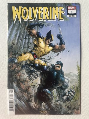 Wolverine 1 Variant Cover By Clayton Crain (2024 Series / Marvel)