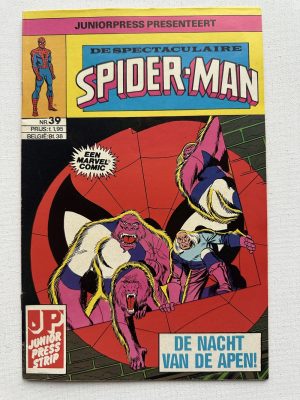 Spectaculaire Spider-Man 39 (1979 Series / Junior Press) Nederlands