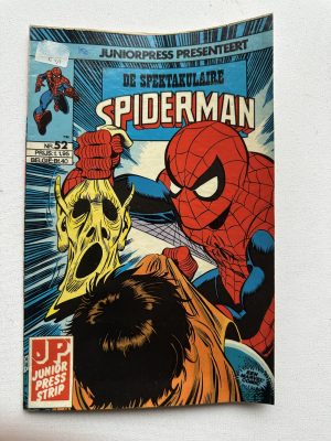 Spectaculaire Spider-Man 52 (1979 Series / Junior Press) Nederlands Geplastificeerd