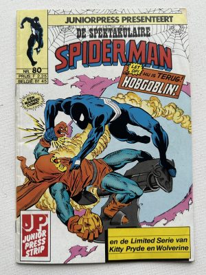 Spectaculaire Spider-Man 80 (1979 Series / Junior Press) Nederlands