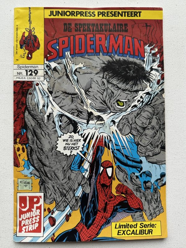 Spectaculaire Spider-Man 129 (1979 Series / Junior Press) Nederlands