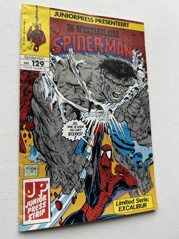 Spectaculaire Spider-Man 129 (1979 Series / Junior Press) Nederlands - Image 4
