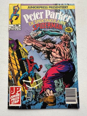 Peter Parker De Spectaculaire Spider-Man 16 (1983 Series / Junior Press) Nederlands