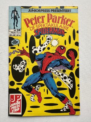 Peter Parker De Spectaculaire Spider-Man 24 (1983 Series / Junior Press) Nederlands