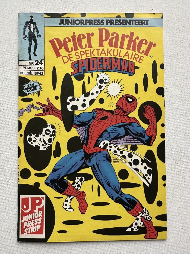 Peter Parker De Spectaculaire Spider-Man 24 (1983 Series / Junior Press) Nederlands