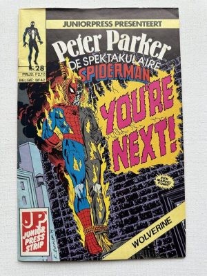 Peter Parker De Spectaculaire Spider-Man 28 (1983 Series / Junior Press) Nederlands