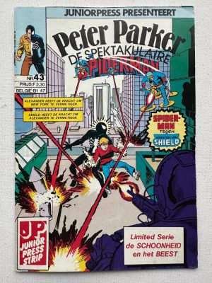 Peter Parker De Spectaculaire Spider-Man 43 (1983 Series / Junior Press) Nederlands