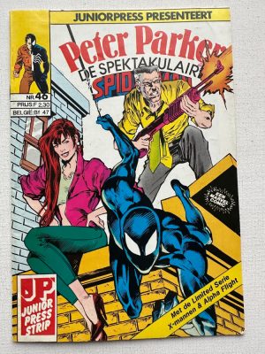 Peter Parker De Spectaculaire Spider-Man 46 (1983 Series / Junior Press) Nederlands