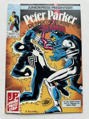 Peter Parker De Spectaculaire Spider-Man 47 (1983 Series / Junior Press) Nederlands