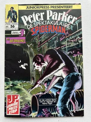 Peter Parker De Spectaculaire Spider-Man 56 (1983 Series / Junior Press) Nederlands