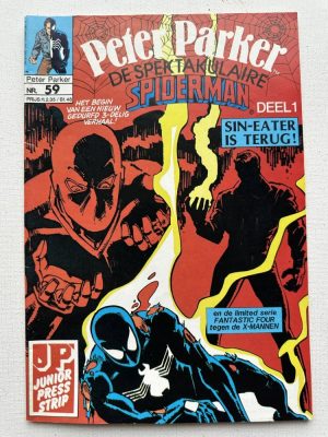 Peter Parker De Spectaculaire Spider-Man 59 (1983 Series / Junior Press) Nederlands
