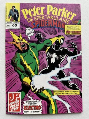 Peter Parker De Spectaculaire Spider-Man 60 (1983 Series / Junior Press) Nederlands