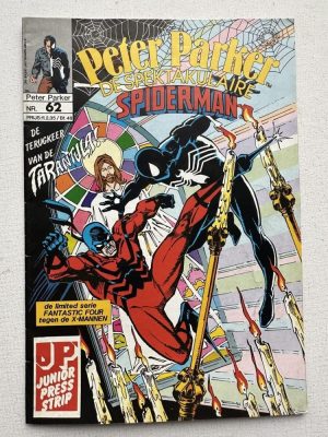 Peter Parker De Spectaculaire Spider-Man 62 (1983 Series / Junior Press) Nederlands