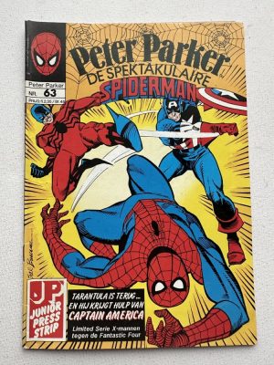 Peter Parker De Spectaculaire Spider-Man 63 (1983 Series / Junior Press) Nederlands