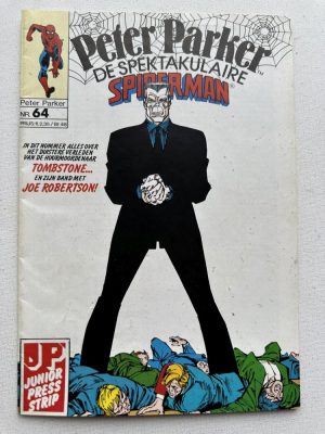 Peter Parker De Spectaculaire Spider-Man 64 (1983 Series / Junior Press) Nederlands