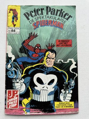 Peter Parker De Spectaculaire Spider-Man 66 (1983 Series / Junior Press) Nederlands
