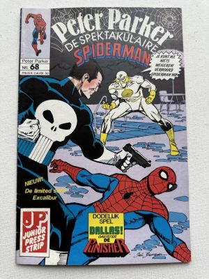 Peter Parker De Spectaculaire Spider-Man 68 (1983 Series / Junior Press) Nederlands