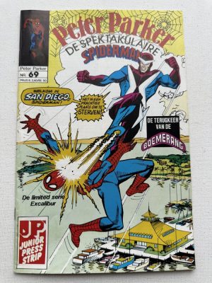 Peter Parker De Spectaculaire Spider-Man 69 (1983 Series / Junior Press) Nederlands