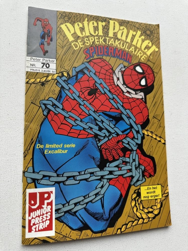 Peter Parker De Spectaculaire Spider-Man 70 (1983 Series / Junior Press) Nederlands - Image 4
