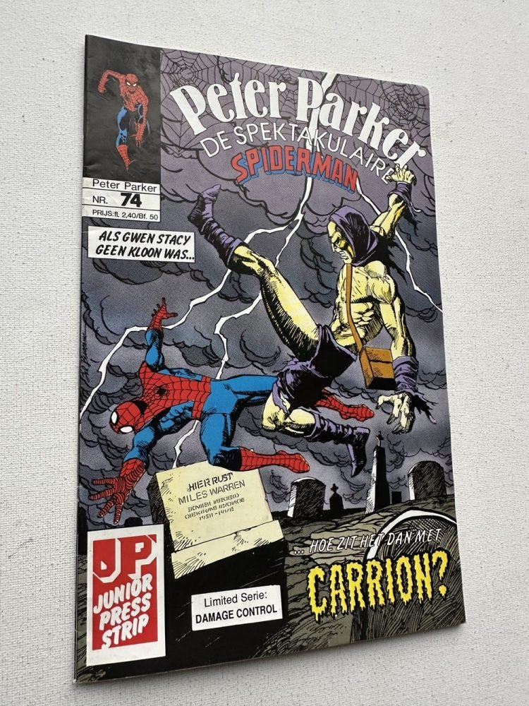 Peter Parker De Spectaculaire Spider-Man 74 (1983 Series / Junior Press) Nederlands - Image 4