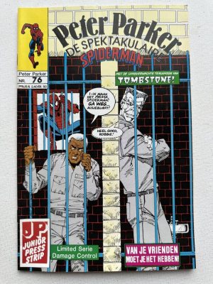 Peter Parker De Spectaculaire Spider-Man 76 (1983 Series / Junior Press) Nederlands