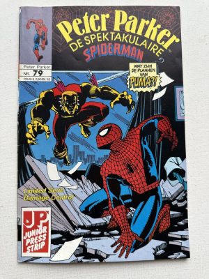 Peter Parker De Spectaculaire Spider-Man 79 (1983 Series / Junior Press) Nederlands