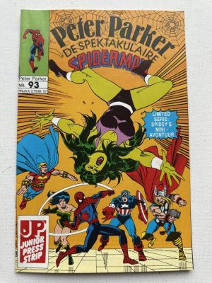 Peter Parker De Spectaculaire Spider-Man 93 (1983 Series / Junior Press) Nederlands