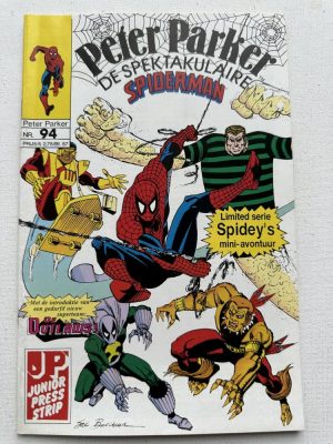Peter Parker De Spectaculaire Spider-Man 94 (1983 Series / Junior Press) Nederlands